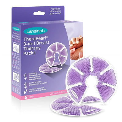 Compressas Para Seios 3 em 1 Therapearl Lansinoh Com 2 Unidades - Lansinoh Babytunes