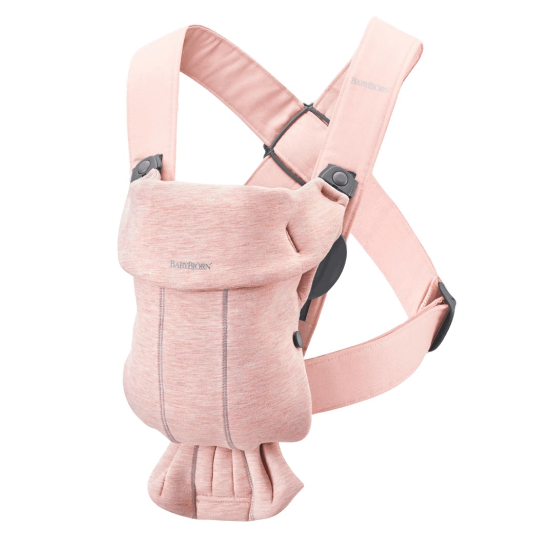 Canguru BabyBjörn Mini 3D Jersey Light Pink