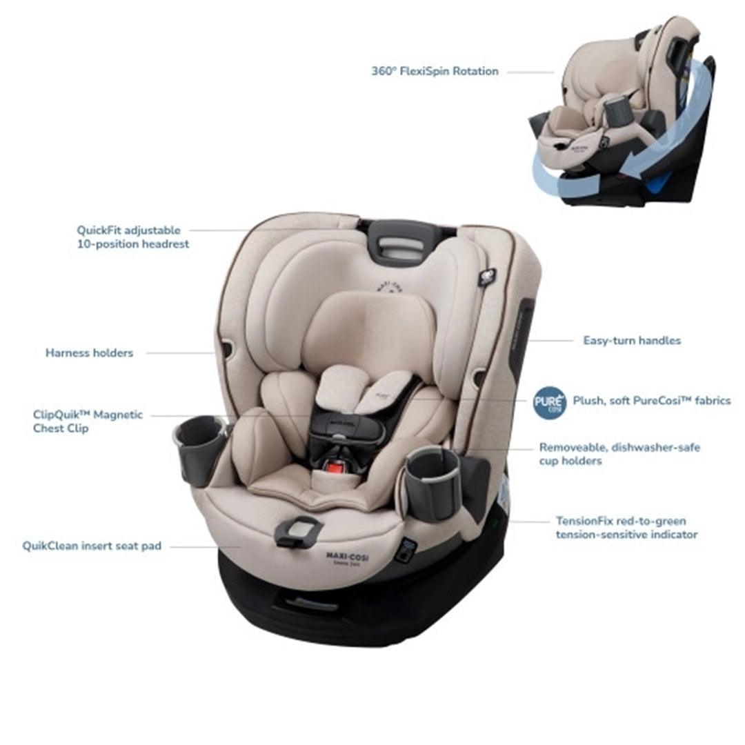 Cadeirinha De Bebê Para Carro Maxi-Cosi Emme 360° Giratório All-in-One Desert Wonder - Maxi-Cosi Babytunes