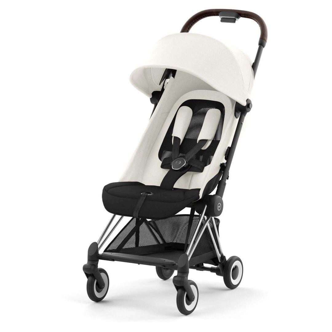 Carrinho De Bebê Cybex Coya Chrome Off White - Cybex Babytunes