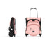 Carrinho De Bebê Cybex Coya Matt Black Peach Pink - Cybex Babytunes