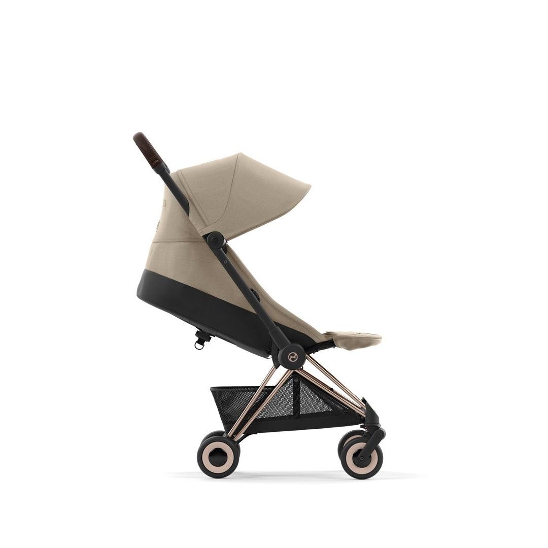 Carrinho De Bebê Cybex Coya Rosegold Cozy Beige - Cybex Babytunes