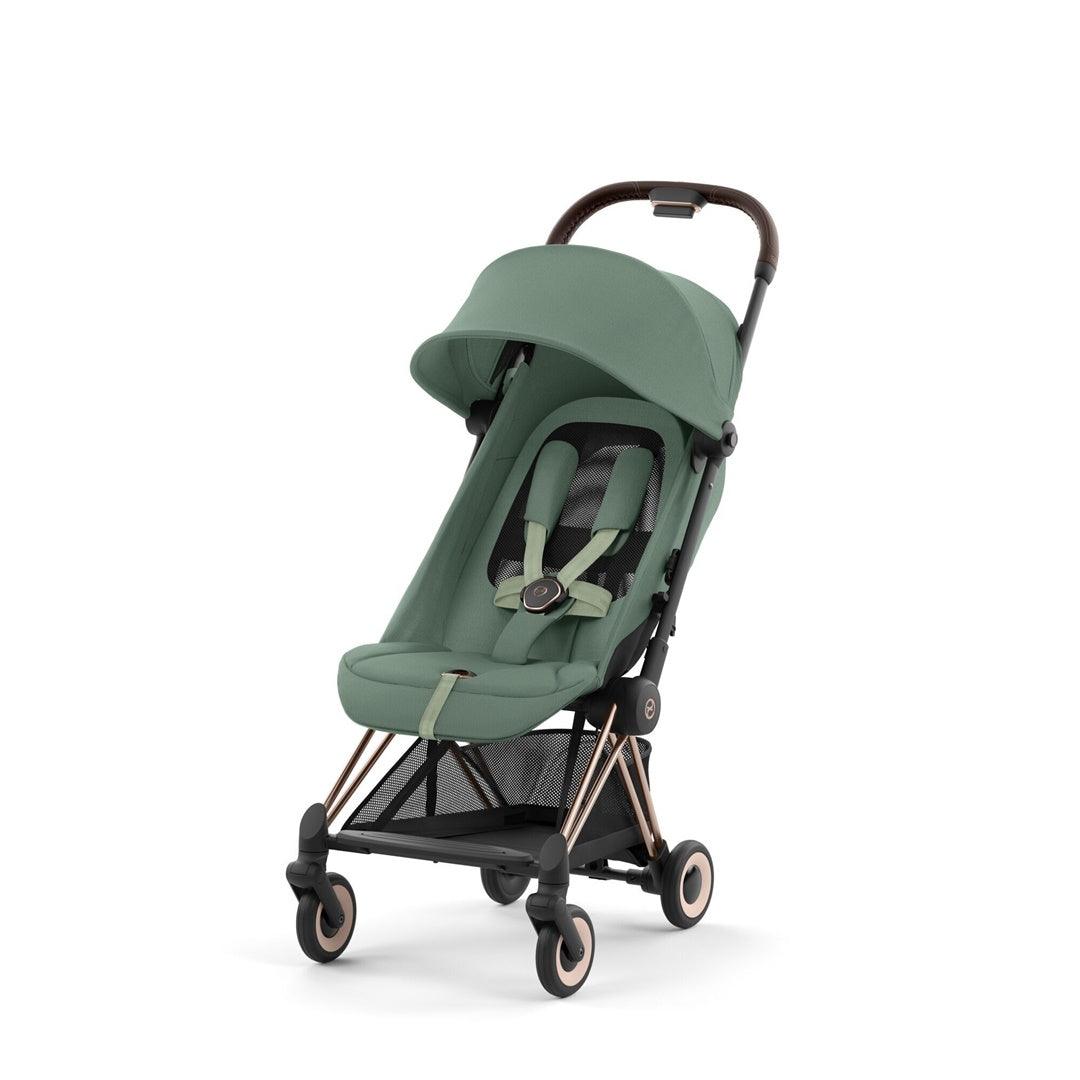 Carrinho De Bebê Cybex Coya Rosegold Leaf Green - Cybex Babytunes