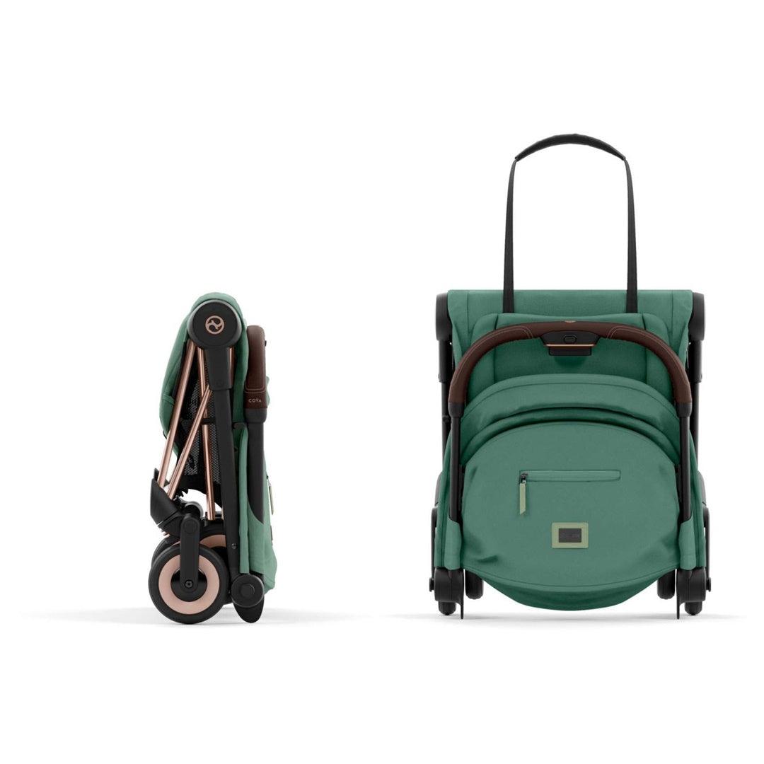 Carrinho De Bebê Cybex Coya Rosegold Leaf Green - Cybex Babytunes