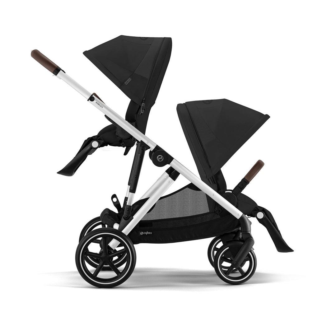 Carrinho De Bebê Cybex Gazelle S Moon Black (Silver Frame) - Cybex Babytunes