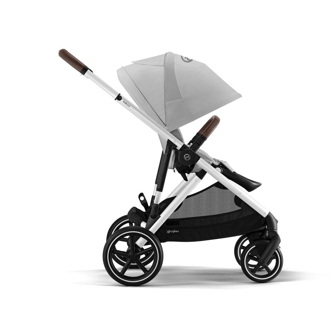 Carrinho De Bebê Cybex Gazelle S Lava Grey (Silver Frame) - Cybex Babytunes