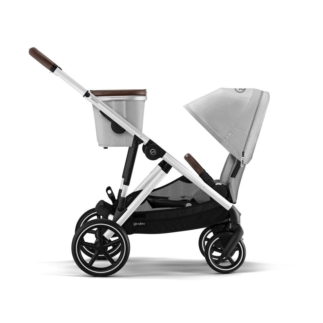 Carrinho De Bebê Cybex Gazelle S Lava Grey (Silver Frame) - Cybex Babytunes