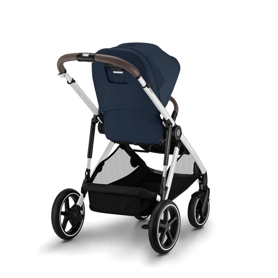 Carrinho De Bebê Cybex Gazelle S Ocean Blue (Silver Frame) - Cybex Babytunes