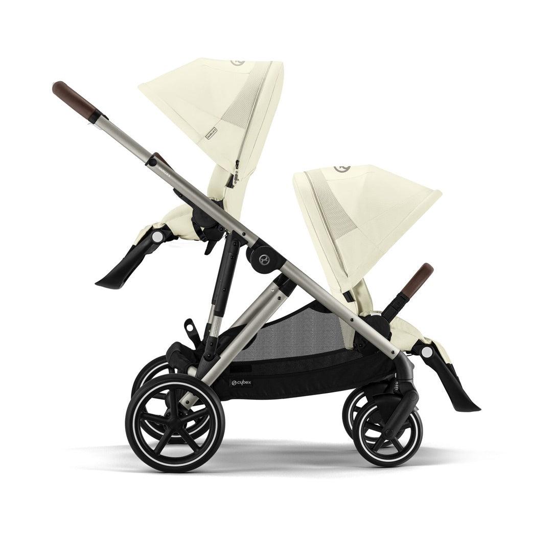 Carrinho De Bebê Cybex Gazelle S Seashell Beige (Taupe Frame) - Cybex Babytunes