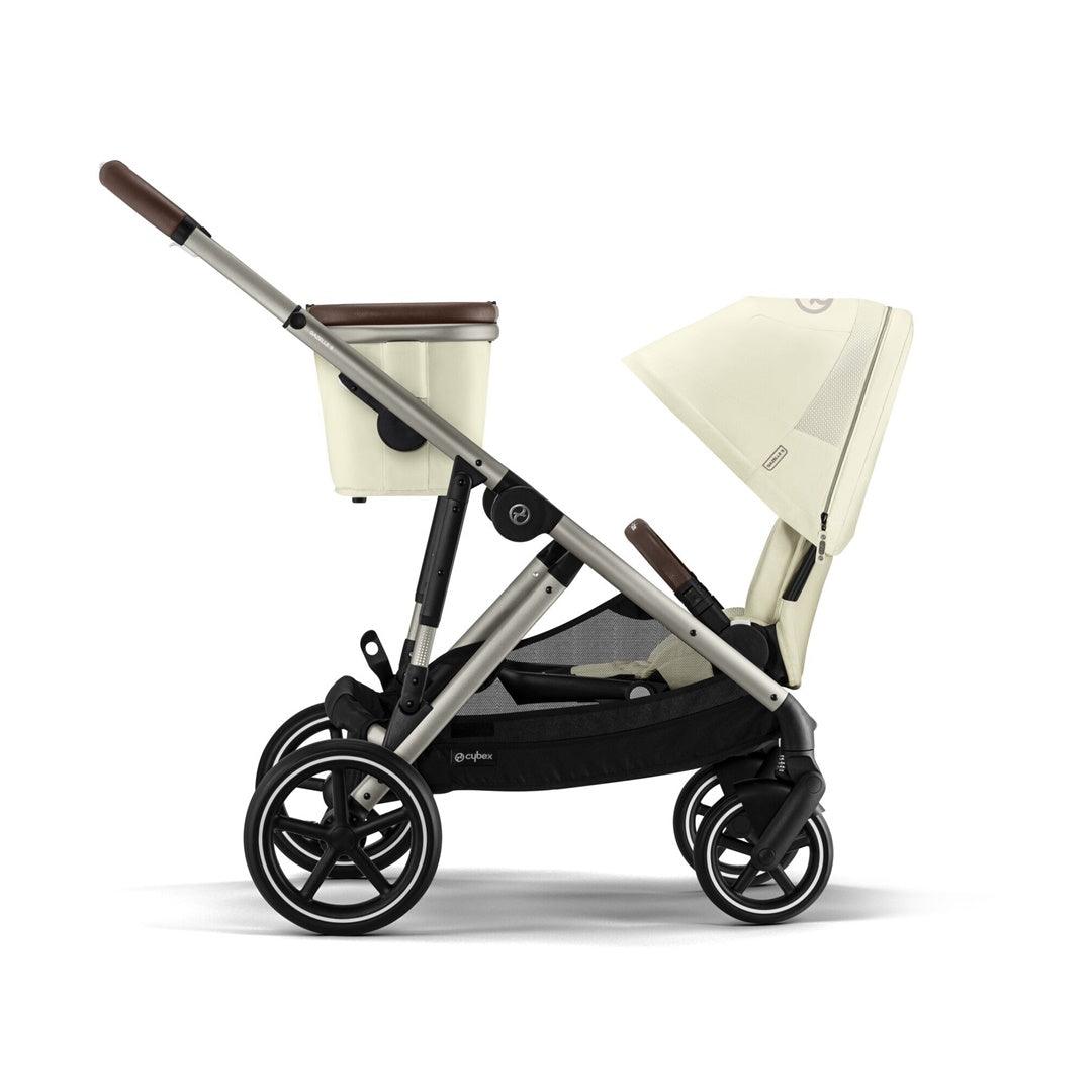 Carrinho De Bebê Cybex Gazelle S Seashell Beige (Taupe Frame) - Cybex Babytunes