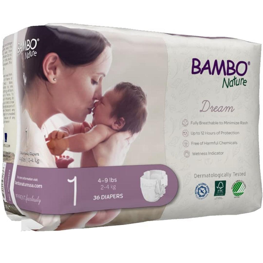 Fraldas Eco Friendly Premium Dream Bambo Nature 36 Unidades - Bambo Nature Babytunes