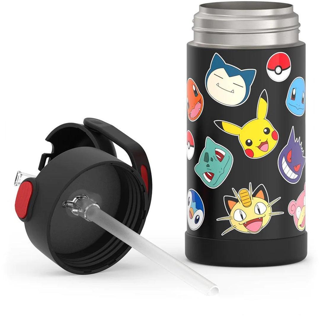 Garrafa Térmica Infantil Thermos Pokémon 350ML - Thermos Babytunes