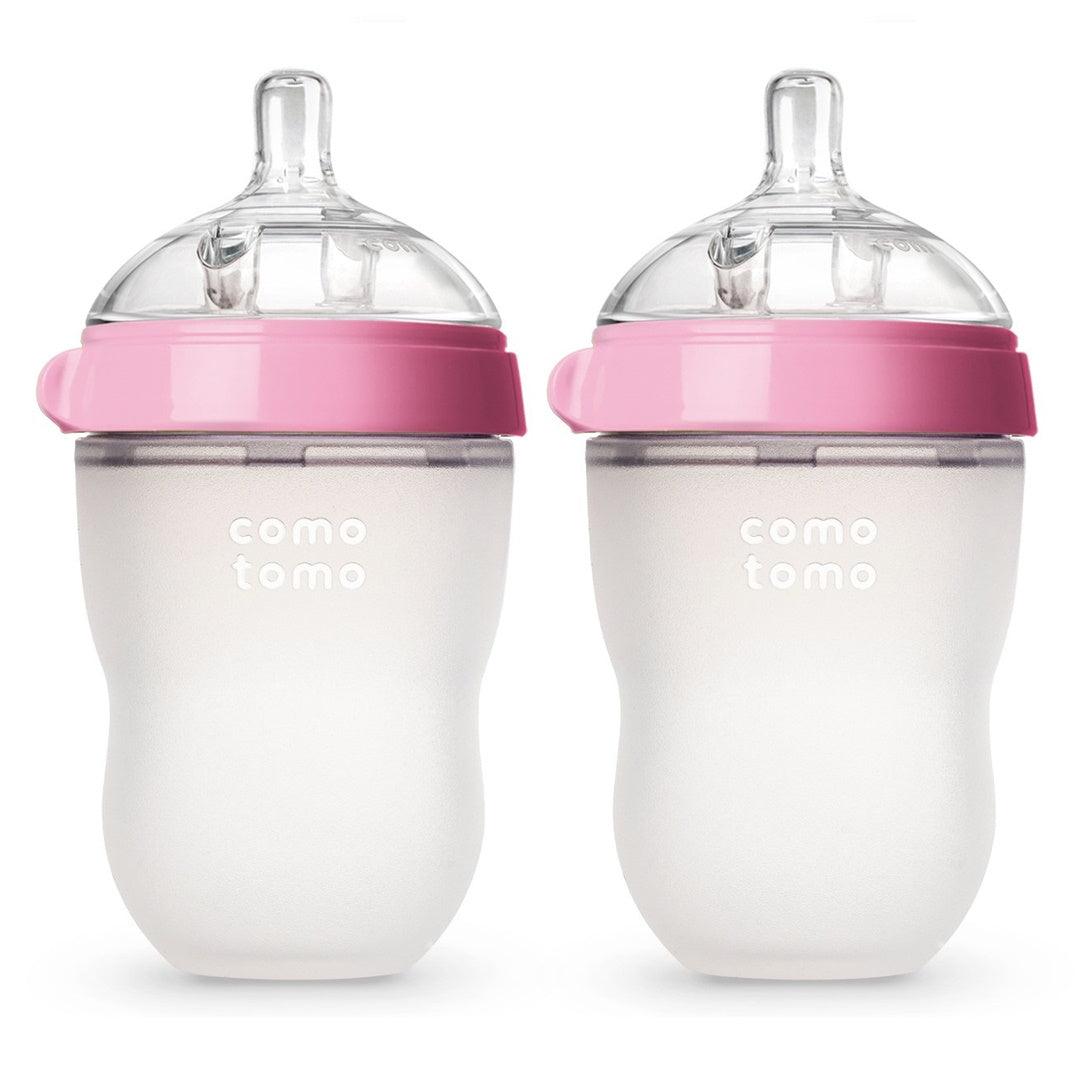 Kit Mamadeira Comotomo 2 Peças Rosa 250ML - Comotomo Babytunes