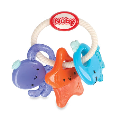 Nuby Ice Gel Icybite Sea Teether Keys 3M+