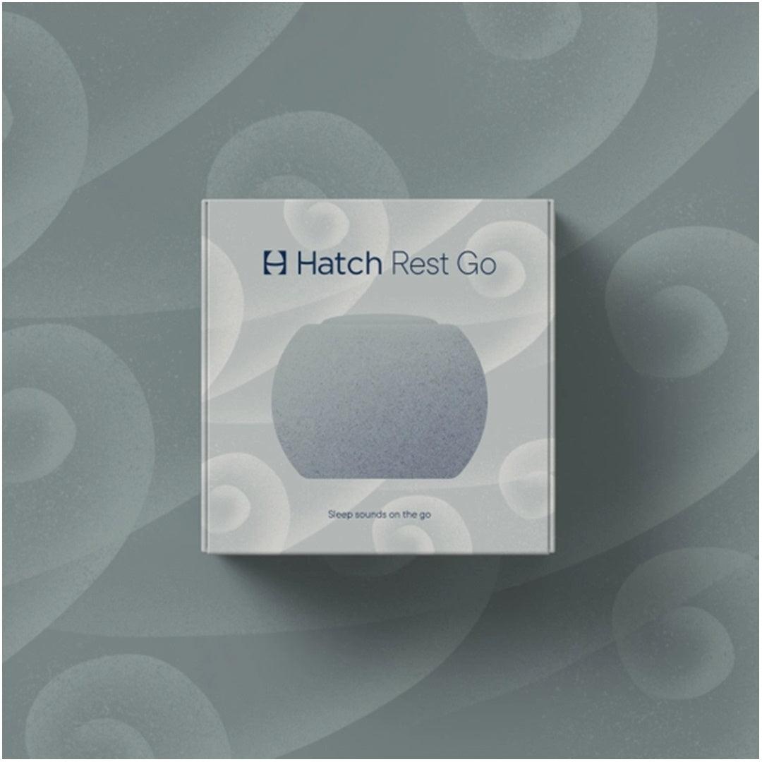 Ruído Branco Portátil Para Bebês Hatch Rest Go Slate - Hatch Babytunes