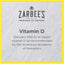 Suplemento de Vitamina D Infantil Zarbee's 0M+ - Zarbee's Babytunes