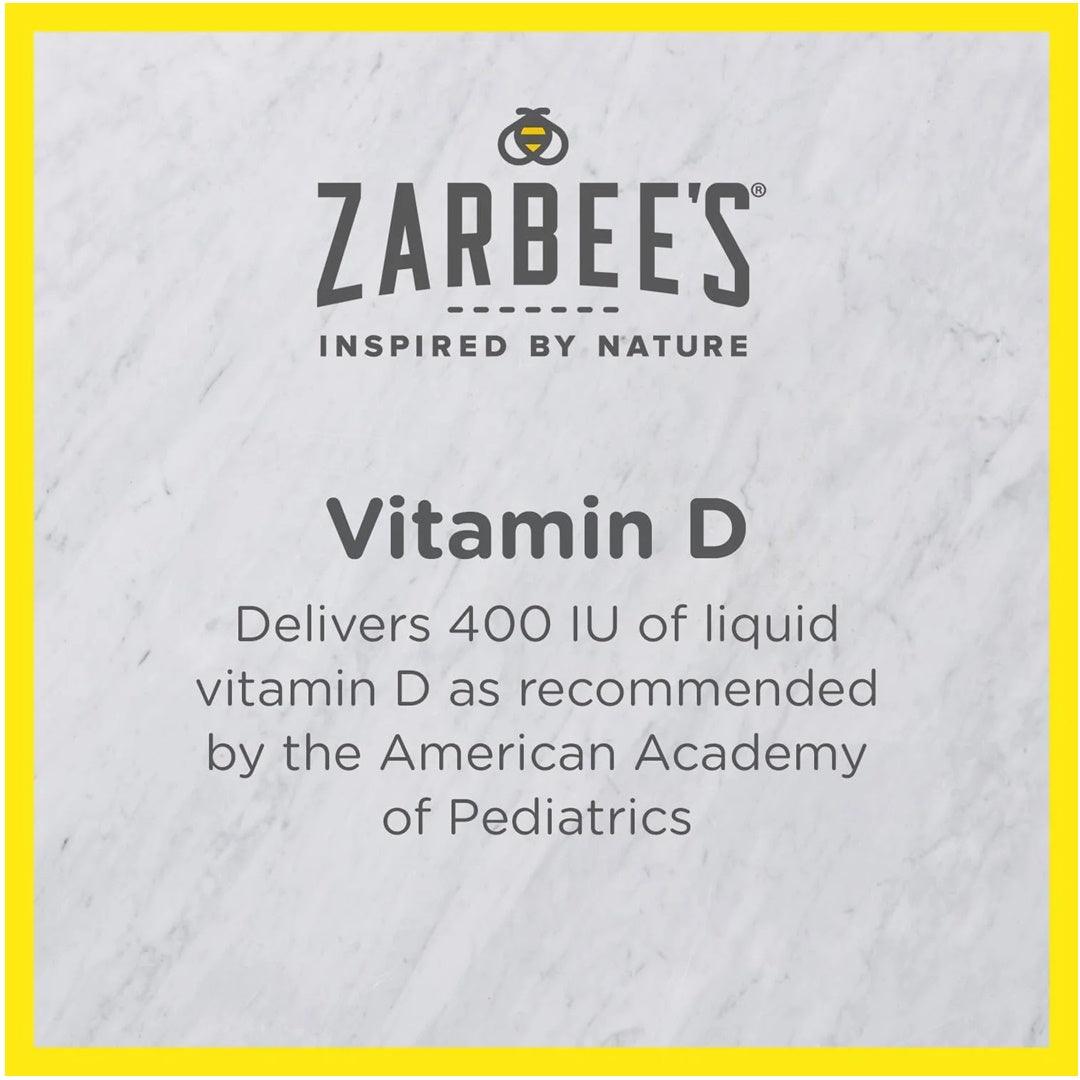 Suplemento de Vitamina D Infantil Zarbee's 0M+ - Zarbee's Babytunes