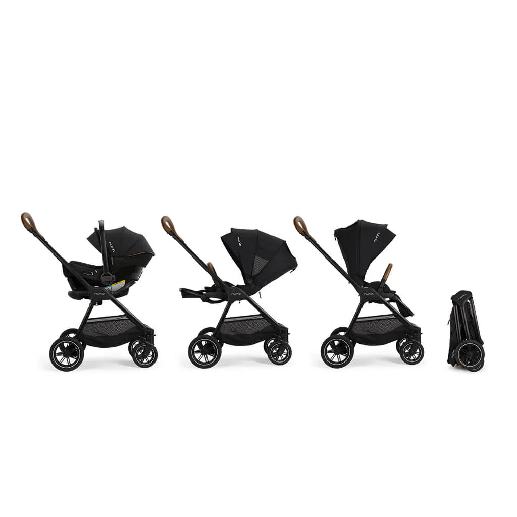 Triv Next + Pipa Urbn Travel System - Caviar