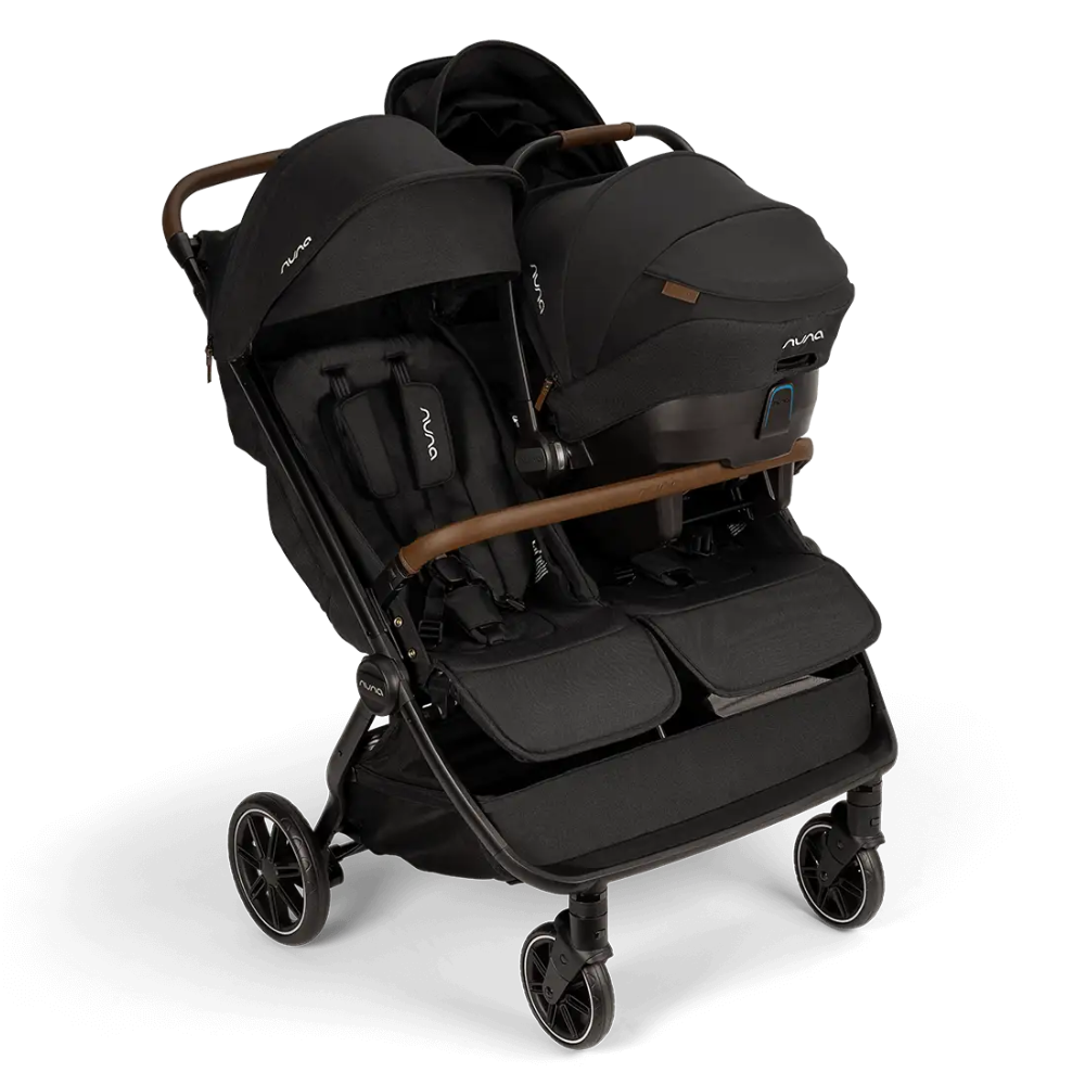 Nuna Trvl Dubl Stroller - Granite